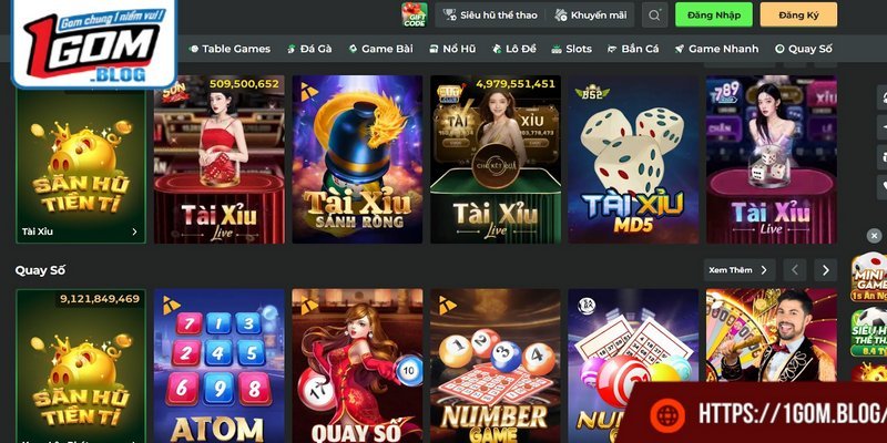 Hệ thống trò chơi UK88 phong phú giúp người chơi thỏa sức khám phá